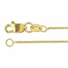 14K Yellow Gold 0.8mm Wheat Chain 16" | 67546716