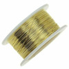 Jeweler's Brass/NuGold Round Wire, 14Ga (1.6mm)| 1lb Spool | 130314