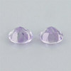 6x6x3.8 mm Round Eye Clean Pink Amethyst, Sold By each | RG015