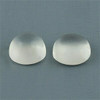 5x5x3.10 mm Round Eye Clean White Moonstones, Sold By each | RG020