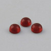 7x7x4.4 mm Round Eye Clean Red Garnet, Sold By each | RG011