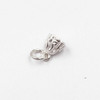 Sterling Silver Decorative Charm | 10.5mm Hanging Length | 5.5mm Width | 3mm Hole | ZT0805