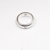 Sterling Silver Ring Bead | 11mm Stringing Bead | 11mm Width | 1mm Hole | ZT0508