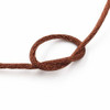 Knotting Cord (Korean Silk) | 2 mm dia. | Chocolate Brown | Sold by Metre | CYM11