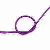 Glossy Braided Cord | 1 mm dia. | Purple | Sold by Metre | CYM66