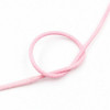 Glossy Braided Cord | 1 mm dia. | Light Pink | Sold by Metre | CYM68