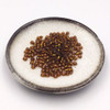 Seed Beads | Large 4mm | Silver Coated Inside | Brown | Sold by 20g | GB202