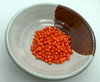 Seed Beads | Large 4mm | Opaque | Orange | Sold by 20g | GB242