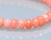 Oval Pink (Dyed) Coral Beads 6x4mm | Sold By 1 Strand(7.5-8") | BS0002