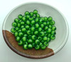 Plastic Faceted Beads | Dia. 8mm | Green | Sold By 30g | PB005