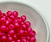 Plastic Faceted Beads | Dia. 8mm | Watermelon Red | Sold By 30g | PB017