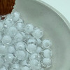 Plastic Faceted Beads | Dia. 8mm | White | Sold By 30g | PB018