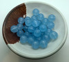 Acrylic Candy Beads | Dia. 12mm | Lake Blue | Sold By 30g | PB021