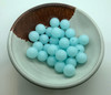 Acrylic Candy Beads | Dia. 12mm | Light Blue | Sold By 30g | PB022