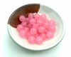 Acrylic Candy Beads | Dia. 12mm | Pink | Sold By 30g | PB028