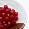 Acrylic Candy Beads | Dia. 12mm | Red | Sold By 30g | PB029