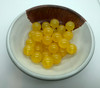 Acrylic Candy Beads | Dia. 16mm | Light Orange | Sold By 30g | PB038