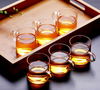 Glass Teacup with Handle  120ml | TWC40