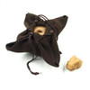 Terry Drawstring Teaware Bag | Medium | Brown | TF41B