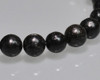 Round Black Coral Beads 6mm | Sold by 1 Strand(7.5") | BS0117