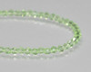 Faceted Bicone Peridot Crystal Crystal Beads 3x3 | Sold by 1 Strand(12") | BS0148