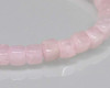 Cube Pink Quartz Beads 4mm | Sold by 1 Strand(7.5") | BS0108