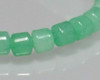 Drum Green Aventurine Beads 4x4.5mm | Sold by 1 Strand(8") | BS0096