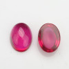 Lab-Created Ruby | Red No.5 | Smooth Oval Cabachon | H1902E