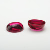 Lab-Created Ruby | Red No.5 | Smooth Oval Cabachon | H1902E