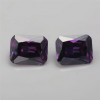 5A Amethyst CZ | Rectangular Faceted | H1903C