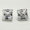 5A Bright White CZ | Square Faceted | 8mm | H190332