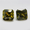 5A Olive Green CZ | Square Faceted | H1903J
