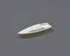 Scale Model Yacht C | 1:300 (34x11x5mm) | White | Sold by Pc | AM0027