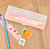 Plastic Pencil Case | White | Medium | PPPC.W.M