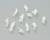 Scale Model Figures set of 10 | 1:300 (8.5mm) | White | Sold by 10Pc/Set | AM0029