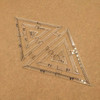 Acrylic Triangle Design Template | H193711