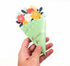 Bouquet Greeting Card | Green | GC004
