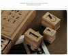 Infeel.me Journal Stamp with Wooden Handle Number Set of 10