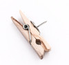 Wooden Clothespin Thumb Tacks | Box of 20 | H198218