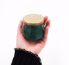 Green Faceted Ceramic Tea Jar | 145ml | TWJ05