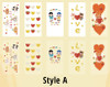Pack of 20 Small Greeting Cards | 6 Styles | H20201626-31