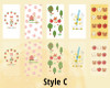 Pack of 20 Small Greeting Cards | 6 Styles | H20201626-31