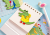 Embroidered Crocodile Patch | 4 Styles | H20201652-55
