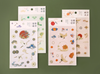 Frosted Crane Sticker Pack | 4 Styles | H20201667-70