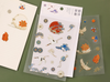 Frosted Crane Sticker Pack | 4 Styles | H20201667-70