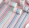 Washi Dot Sticker Tape | 7 Styles | H20201499-1505