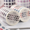 Washi Dot Sticker Tape | 7 Styles | H20201499-1505