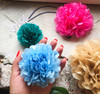 Tissue Paper Flower Pom Poms | DIY Decoration | 37cm | Sold by Each | PF37