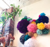 Tissue Paper Flower Pom Poms | DIY Decoration | 40cm | Sold by Each | PF40