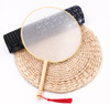 Silk Fan | Round (Yellow) | Beech Handle | H2021034